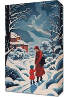 Obraz 30x50cm Matka i Dziecko w Śnieżnej Krainie