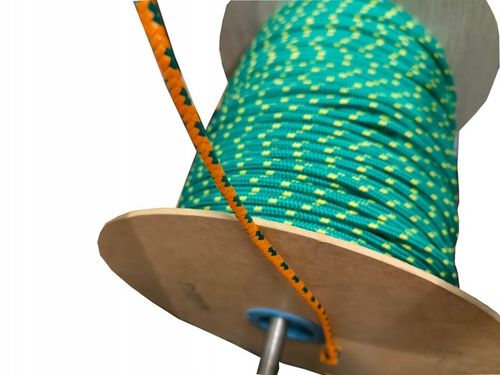 Linka Kotwiczna Cumownicza Żeglarska 10mm 20m do Pontonu Łodzi MIX 3 KOLORY na Arena.pl