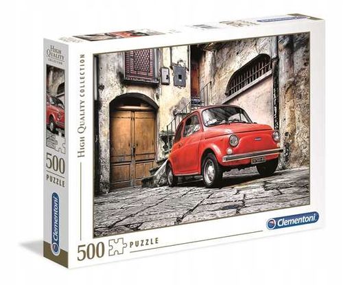 CLEMENTONI puzzle 500 Fiat 500 30575 na Arena.pl