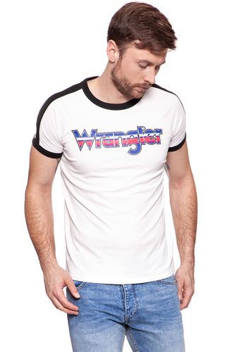 WRANGLER RAGLAN TEE VAPOROUS GRAY W7B77FKWV M na Arena.pl