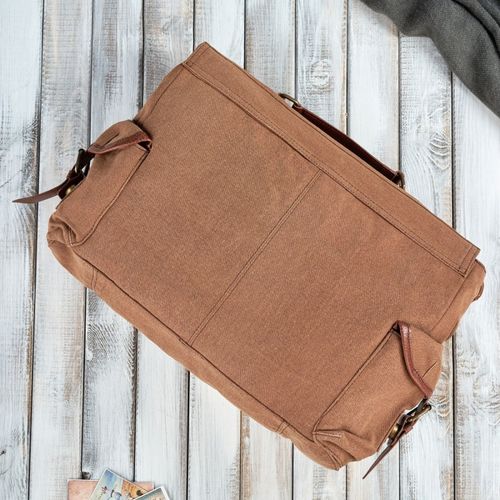 torba męska na laptopa brązowa a4 na ramię do ręki paolo peruzzi e-01-br na Arena.pl