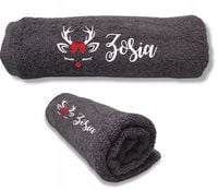 Ręcznik z HAFTEM prezent POD CHOINKĘ NA MIKOŁAJKI