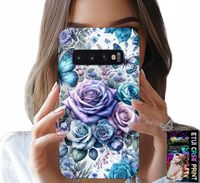 ETUI DO SAMSUNG GALAXY S10 - KWIECISTE WZORY RÓŻEKWIATKI CASE + FOLIA