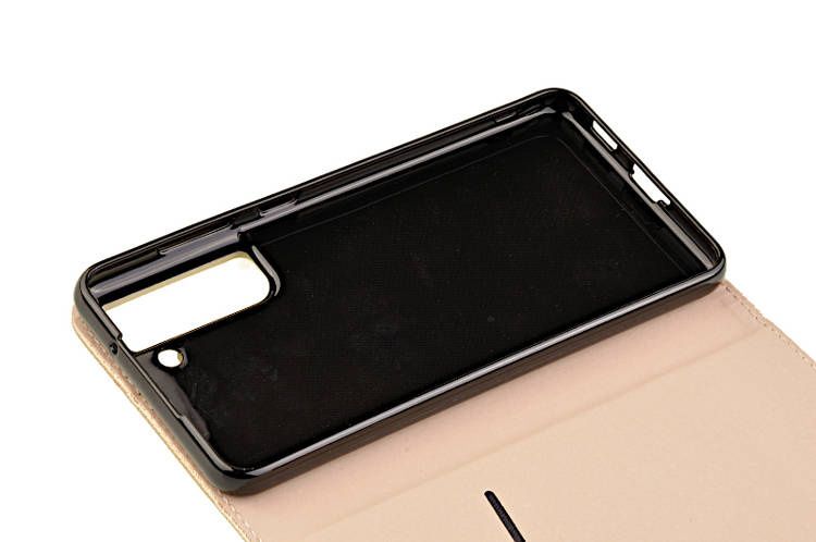 Etui Smart do Samsung Galaxy S21 FE złoty zdjęcie 5