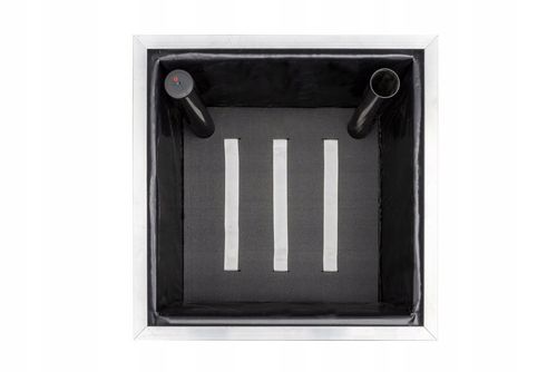 Donica ratanowa 50 x 50 x 43 cm mix brąz na Arena.pl