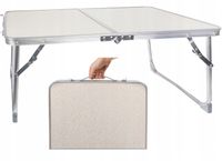 SKŁADANY STOLIK TURYSTYCZNY KEMPINGOWY BIWAKOWY NA DZIAŁKĘ LEKKI WALIZKA