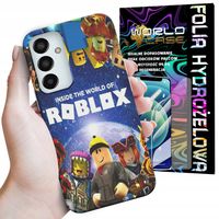ETUI DO SAMSUNG M23 5G - ROBLOX DZIECIECE WZORY SUPER MARIO + FOLIA