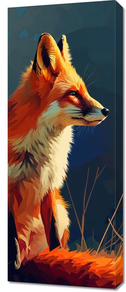 Obraz 40x100cm Spojrzenie Lisicy zdjęcie 1