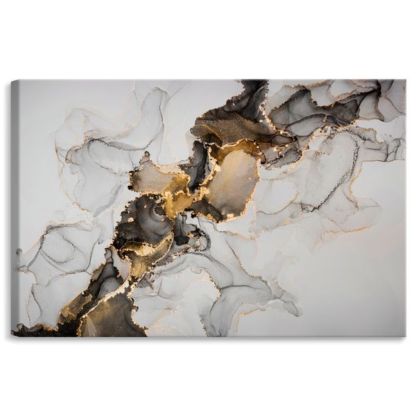 Obraz Do Sypialni Wzór MARMURU Abstrakcja Styl Glamour 30cm x 20cm zdjęcie 11