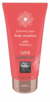 love lubricant edible żel nawilżający truskawkowy 100 ml