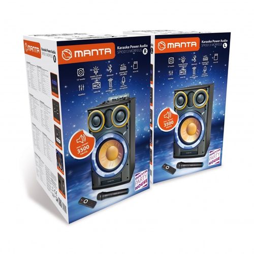GŁOŚNIK BLUETOOTH MANTA SPK5013 MORFEUS R+L na Arena.pl