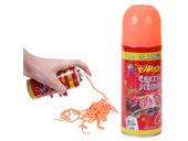 Serpentyna konfetti w sprayu party urodziny 250ml pomarańczowa