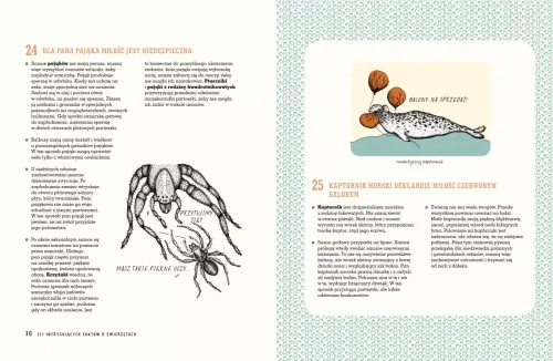 Książka edukacyjna dla dziecka - 321 intrygujących faktów o zwierzętach na Arena.pl