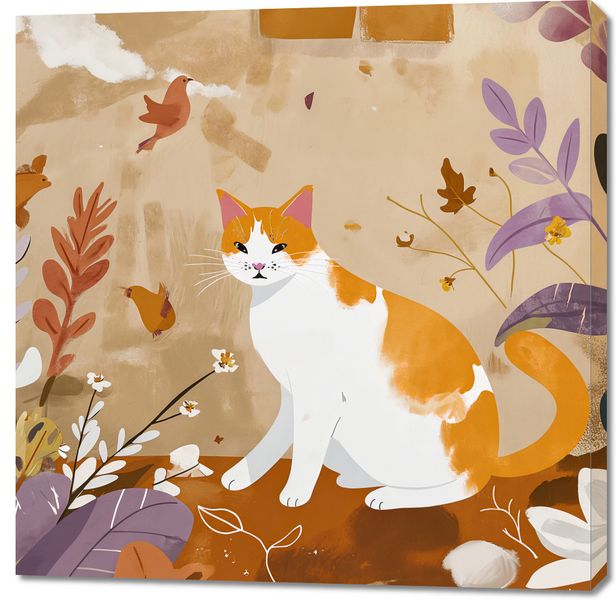 Obraz 100x100cm Pospolita Krasa zdjęcie 1