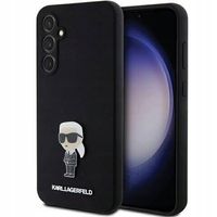 Etui Karl Lagerfeld KLHCS23FEMHKNPK S23 FE S711 czarny/black Silicone Ikoni