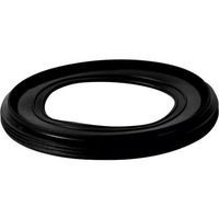 uszczelka przyłączy na kolan czarna gumowa - ht/039/k