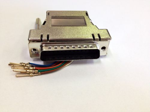 METALOWY ADAPTER MANHATTAN  D-SUB25M/RJ45 201230 na Arena.pl