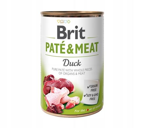 Brit Pate Meat MIX Smaków Mokra Karma dla Psa 12x400g na Arena.pl