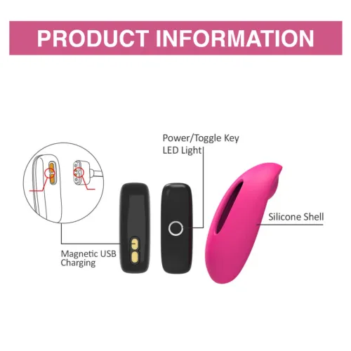 magic motion candy - model bluetooth, kompaktowy masażer silikonowy na Arena.pl