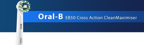 4x Końcówka do szczoteczki ORAL-B EB50RB Cross Action White na Arena.pl