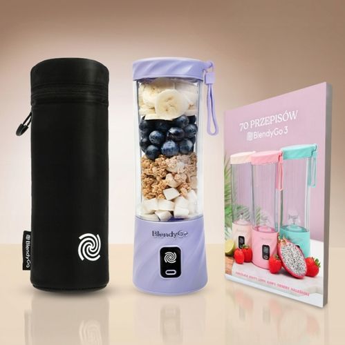 Blender bezprzewodowy BlendyGo 3 550 ml Lawendowy na Arena.pl