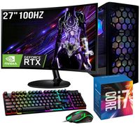 ZESTAW GAMINGOWY I7 32GB RTX 4060 8GB +MONITOR 27