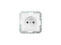 perła gniazdo pojedyncze p/t z/u białe - e+9000164