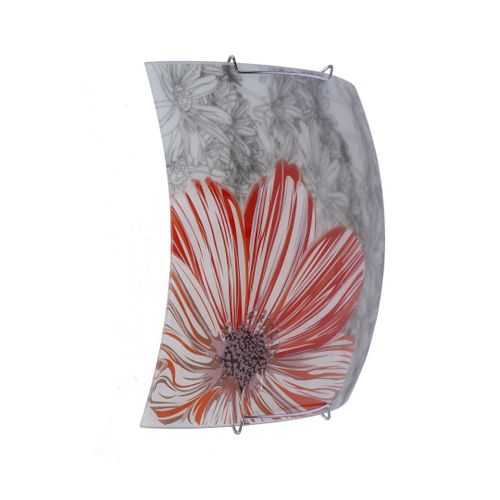 Spring plafon 30x30 1x60W E27 czerwony na Arena.pl