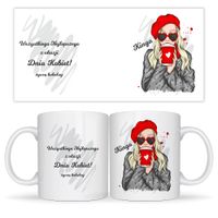 Kubek Na Dzień Kobiet Prezent Na Dzień Kobiet Kubek Dla Niej Dziewczyny