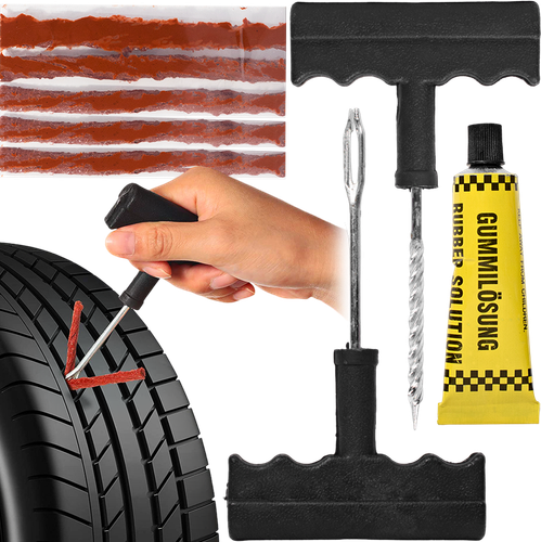 Gaśnica Trójkąt  Bezpieczniki Osram H7 Sznurki Do Naprawy Opon Latarka Czoł na Arena.pl