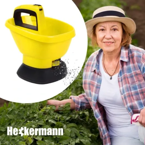 SIEWNIK AUTOMATYCZNY ROZSIEWACZ NASION NAWOZU SOLI na Arena.pl