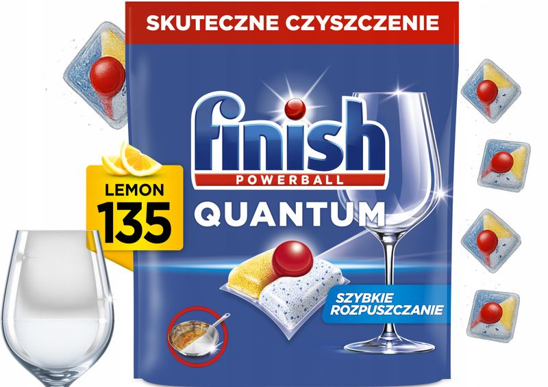 FINISH Kapsułki Quantum 135 lemon zdjęcie 14