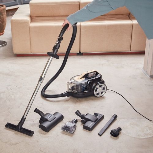 ODKURZACZ BEZWORKOWY CYKLONOWY MOCNY CICHY TURBOSZCZOTKA HEPA 15w1 LOVIO na Arena.pl