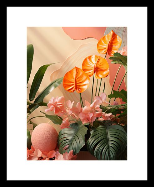Plakat 15x20cm Pomarańczowy Raj zdjęcie 3