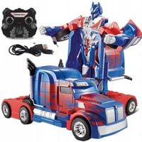 2w1 ROBOT AUTOBOT OPTIMUS LAWETA STEROWANY PILOTEM USB Akumulator