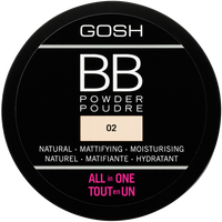 Gosh BB POWDER - prasowany puder do twarzy 02 Sand