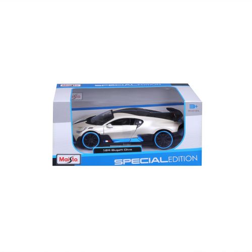 Model Kompozytowy Bugatti Divo 1/24 Biały na Arena.pl