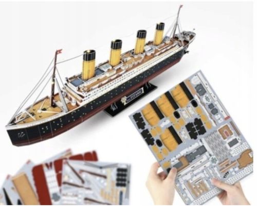 puzzle 3d led titanic  5218 na Arena.pl