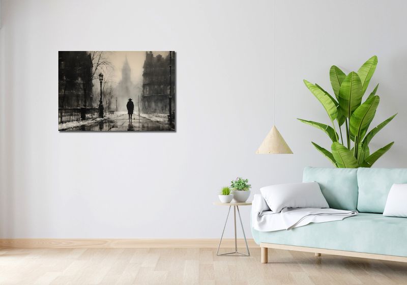 Obraz 90x60cm Mgła nad Londynem zdjęcie 2