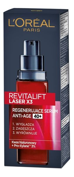 L'Oreal Paris Revitalift Laser X3 przeciwzmarszczkowe serum do twarzy 30 ml zdjęcie 1
