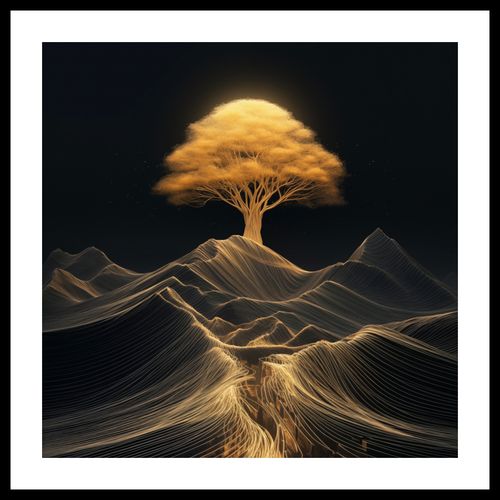 Plakat 40x40cm Drzewo Energii na Arena.pl