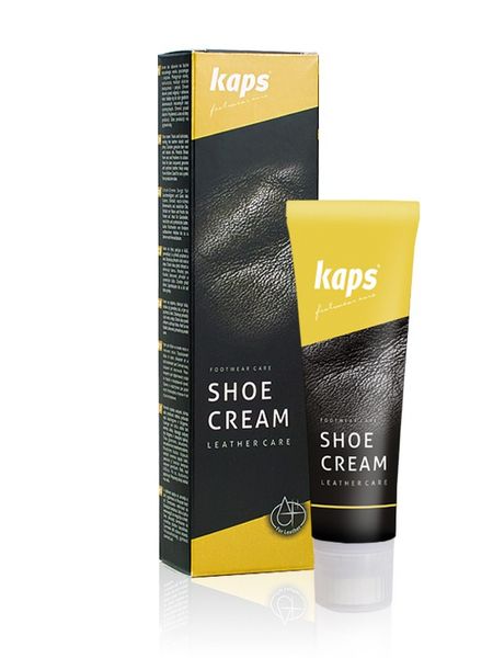 SHOE CREAM - 75 ML - SREDNI BRAZ TUBA - KAPS zdjęcie 2