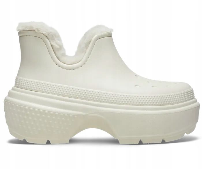 Crocs Damskie Ocieplane Botki Na Platformie Stomp Lined Shorty Boot 37-38 zdjęcie 2