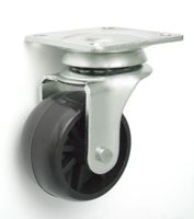 KOŁO MEBLOWE Z TWORZYWA 40MM OBUDOWA SKRĘTNA M42B - KL040 SKR