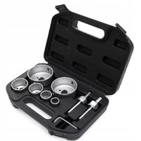 Zestaw otwornic otwornice wolframowe 22-73mm 9 elementów KD10285