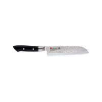 Kasumi Nóż Santoku kuty VG10 18 cm młotkowany