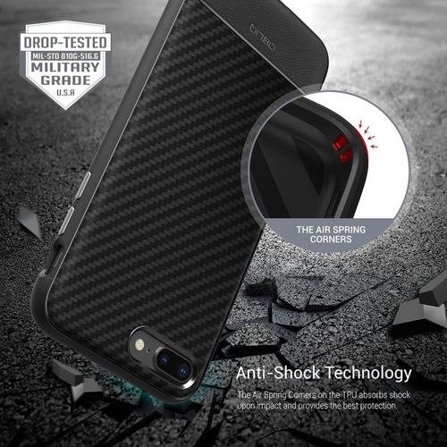 Obliq Flex Pro - Etui iPhone 8 Plus / 7 Plus (Carbon Black) na Arena.pl
