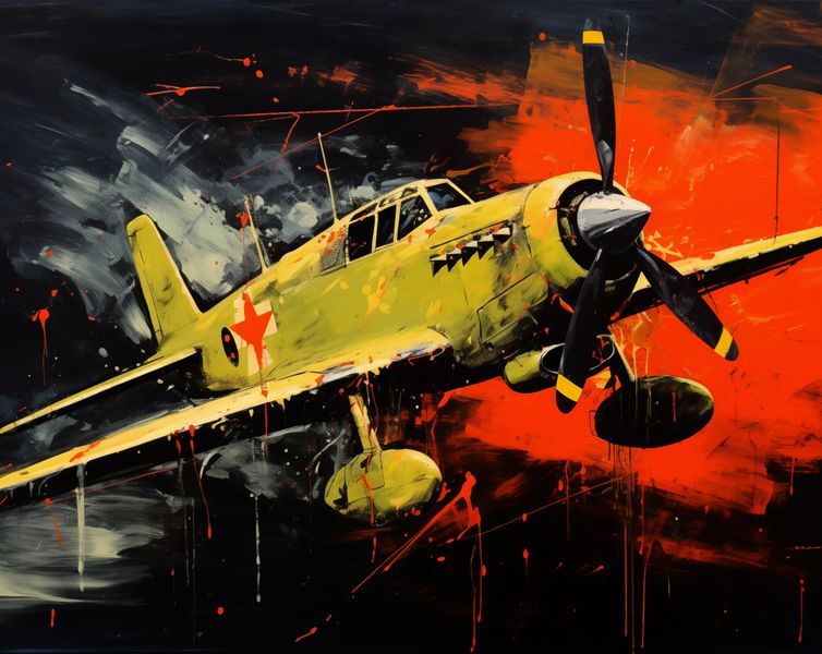 Plakat 76x60,5cm Barwny Przelot zdjęcie 1
