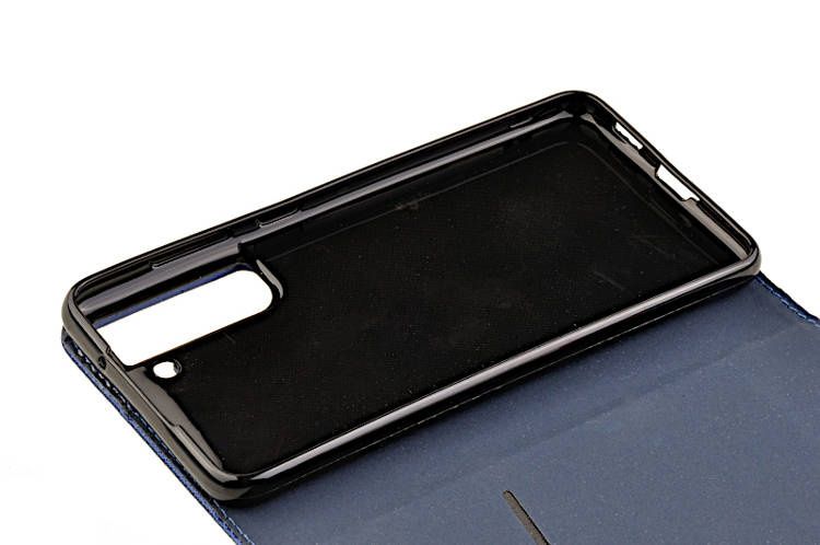 Etui Smart do Samsung Galaxy S21 FE niebieski zdjęcie 5