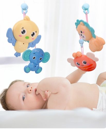 KARUZELA KARUZELKA DO ŁÓŻECZKA PROJEKTOR PILOT GRZECHOTKI 100 MELODII TIMER na Arena.pl